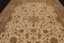 9'2'' x 11'11'' Hand Knotted Wool Peshawar Traditional Oriental Area Rug Beige - Oriental Rug Of Houston