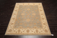8' x 10' Hand Knotted 100% Wool Peshawar Traditional Oriental Area Rug Gray - Oriental Rug Of Houston