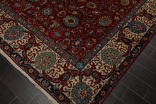 8'4" x 11'3" Hand Knotted 100% Wool Tabrizz 200 KPSI Area Rug Red - Oriental Rug Of Houston