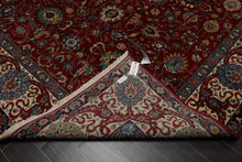8'4" x 11'3" Hand Knotted 100% Wool Tabrizz 200 KPSI Area Rug Red