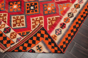 4' 8''x9' 5''Hand Woven Wool Oriental Area Persian Rug - Oriental Rug Of Houston