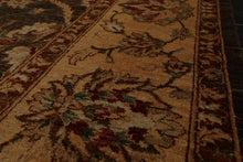 9' x 12'2" Hand Knotted Wool Peshawar Stone wash Vegetable dyes Area Rug Brown - Oriental Rug Of Houston
