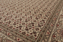 5'10" x 8'9" Hand Knotted Wool & Silk Traditional Oriental Area Rug Cream, Gray - Oriental Rug Of Houston