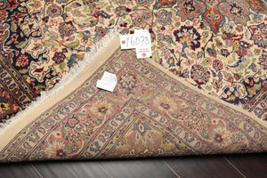 4'7" x 7'2" Hand Knotted Wool 16/18 PakPersian 300 KPSI Area Rug Ivory - Oriental Rug Of Houston