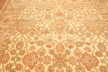 9x12 Hand Knotted Agra 100% Wool Traditional Oriental Area Rug Gold - Oriental Rug Of Houston