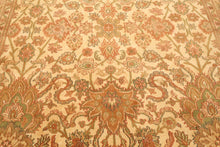 9x12 Hand Knotted Agra 100% Wool Traditional Oriental Area Rug Gold - Oriental Rug Of Houston