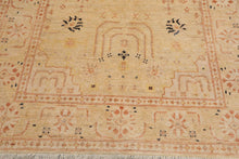 5' 3''x7' 10'' Hand Knotted Chobi Peshawar 100% Wool Traditional Oriental Area Rug Beige, Tan Color - Oriental Rug Of Houston