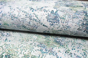 5' x 7' LoomBloom Micro Printed Cotton Herizz Modern Oriental Area Rug Beige - Oriental Rug Of Houston