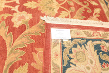 8' x 11’1" Renaissance Hand Knotted 100% Wool Oriental Area Rug Burnt Orange