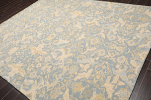 Multi Size Aqua Handmade 100% Wool Oriental Area Persian Rug - Oriental Rug Of Houston