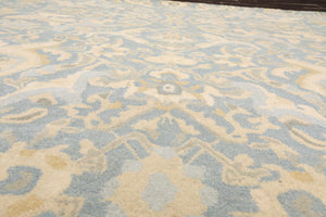 Multi Size Aqua Handmade  100% Wool Oriental Area Persian Rug