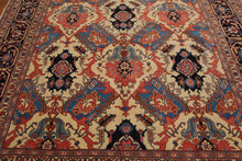 Hand knotted Rare Romanian Bakhtiari Wool Area Rug Beige 9’9" x 14’4" - Oriental Rug Of Houston