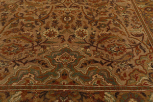 2'7" x 3'11" Hand Knotted Wool 300 KPSI Pak Persian Tabriz Oriental Area Rug Tan - Oriental Rug Of Houston