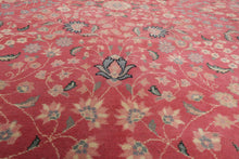 11'7" x 16'3" Rare Romanian Palace Size Hand Knotted Wool Kashaan Area Rug Pink - Oriental Rug Of Houston