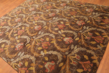 8' x 9’9" Hand Knotted 150 KPSI 100% Wool Oriental Area Rug by Brown - Oriental Rug Of Houston