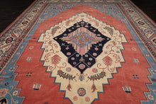 11'10'' x 17'5'' Palace Hand Knotted 100% Wool Seraapi Area Rug Peach