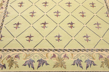 8'1"x10’1" Hand Knotted Victorian Wool/Silk Tibetan Oriental Area Rug Pistachio - Oriental Rug Of Houston