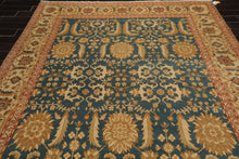8' x 10'6" Hand Knotted 100% Wool Sultanabad Oriental Area Rug Teal from Turkey - Oriental Rug Of Houston