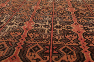 7'10" x 10'8" Hand Knotted 100% Wool Afghanistan Tribal Oriental Area Rug Rust - Oriental Rug Of Houston