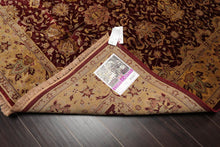 6'1" x 7'6" Hand Knotted 100% Wool Traditional Kashan Oriental Area Rug Maroon - Oriental Rug Of Houston