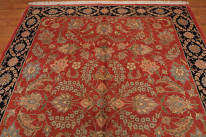 7’10"x 10’4" Hand Knotted Romanian Kashaan 100% Wool Oriental Area Rug