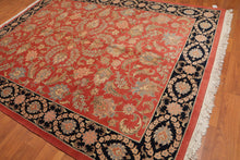 7’10"x 10’4" Hand Knotted Romanian Kashaan 100% Wool Oriental Area Rug - Oriental Rug Of Houston