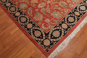 7’10"x 10’4" Hand Knotted Romanian Kashaan 100% Wool Oriental Area Rug