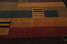 8'11" x 12' Hand Knotted Modern100% Wool Tibetan Oriental Area Rug Gold - Oriental Rug Of Houston