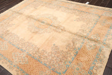 8' x 10' Hand Knotted Super Fine 250 KPSI Wool Oriental Area Rug Beige - Oriental Rug Of Houston