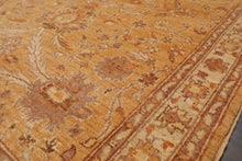 3'6" x 5' Hand Knotted 100% Wool Chobi Peshawar Traditional Area Rug Caramel - Oriental Rug Of Houston