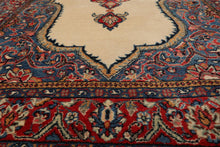 4'4" x 6'5" Hand Knotted 100% Wool Authentic Tabrizz Traditional Area Rug Ivory - Oriental Rug Of Houston