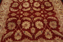 6x9 Rust, Beige Hand Knotted Persian 100% Wool Chobi Peshawar Traditional  Oriental Area Rug