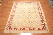8'2" x 10'4" Hand Knotted Oushak Wool Traditional Oriental Area rug Gold