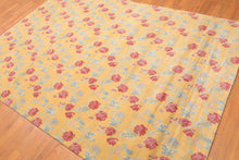 6' x 8'10" Hand Knotted 100% Wool Tibetan Area rug Modern Gold - Oriental Rug Of Houston