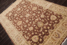 5x7 Brown, Beige Hand Knotted Persian 100% Wool Chobi Peshawar Traditional Oriental Area Rug