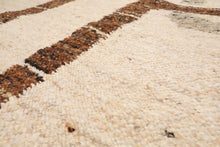 9' x 12' Hand Woven Hand Made 100% Wool Modern & Contemporary Oriental Area Rug Oatmeal, Brown Color - Oriental Rug Of Houston