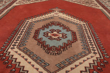 6'6" x9'9" Hand Knotted Wool 200 KPSI Hamadaan Vegetable Dyes Oriental Area Rug Terracotta - Oriental Rug Of Houston