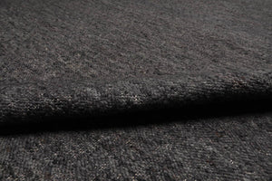 9' x 12' Hand Woven Handmade Flatweave 100% Wool Modern & Contemporary Oriental Area Rug Charcoal, Color - Oriental Rug Of Houston