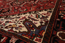 5'3" x 6'7" Hand Knotted 100% Wool Herizz Traditional Oriental Area Rug Red - Oriental Rug Of Houston