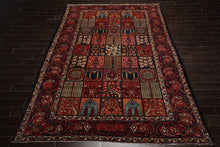 8x10 Navy Hand Knotted 100% Wool Bhakhtiari Traditional Oriental Area Rug