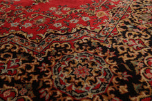 5'11' x 8'11'' Hand Knotted 100% Wool Sarouk Traditional Oriental Area Rug Navy