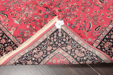 6' x 8'11'' Hand Knotted Wool PakPersian 16/18 Isphahan 300 KPSI Area Rug Pink - Oriental Rug Of Houston