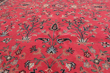 6' x 8'11'' Hand Knotted Wool PakPersian 16/18 Isphahan 300 KPSI Area Rug Pink