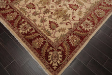 5'9" x 8'4" Hand Knotted Peshawar 100% Wool Arts and Craft Area Rug Beige - Oriental Rug Of Houston