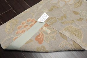 2' x 3' Hand Knotted Wool & Silk Transitional Tibetan Oriental Area Rug Gray - Oriental Rug Of Houston