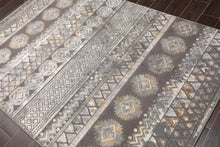   Silver White Gray Color Machine Made Persian  Southwestern Oriental Rug