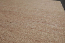 2' x 3' Hand Woven Silk Modern Flatweave Kilim Oriental Area Rug Light Peach