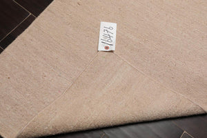 2' x 3' Hand Woven 100% Silk Modern Flatweave Kilim Oriental Area Rug Beige - Oriental Rug Of Houston
