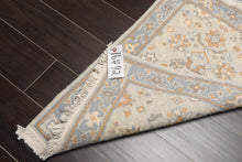 1'10” x 2'7” Hand Knotted 100% Wool Reversible Oriental Area Rug Beige
