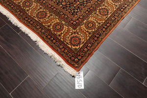 4’6" x 9’7" Vintage Hand Knotted Traditional Wool 200 KPSI Area Rug Antique Rose - Oriental Rug Of Houston